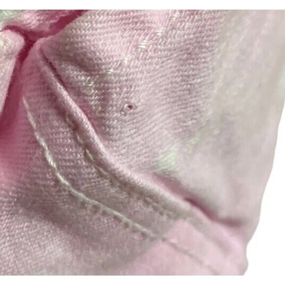 NYDJ Women's Pink Acid Wash Style Denim Jean Trucker Jacket Streetwear US Size M - Picture 6 of 9